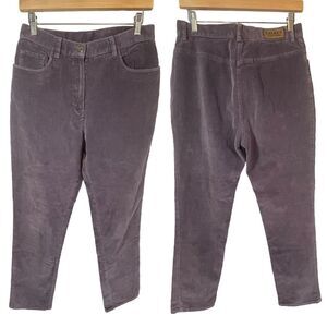 Vintage Lauren Ralph Lauren LRL Lavender Purple Cords Pants Womens SIZE 8 29x29